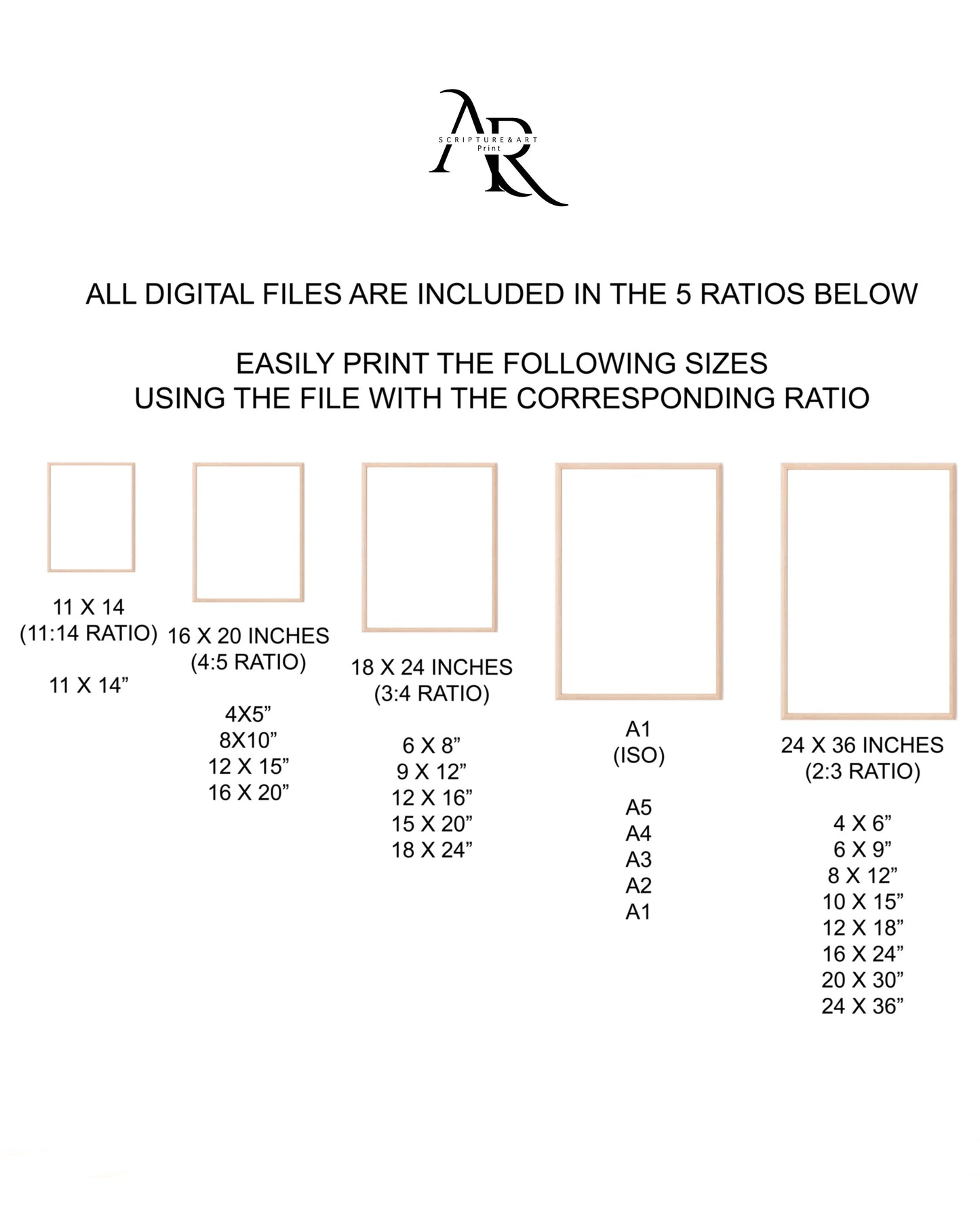 Christian Wall Art – Matthew 6:26 “God Will Provide” Bible Verse with Birds – Minimalist Printable Decor-Beige colour